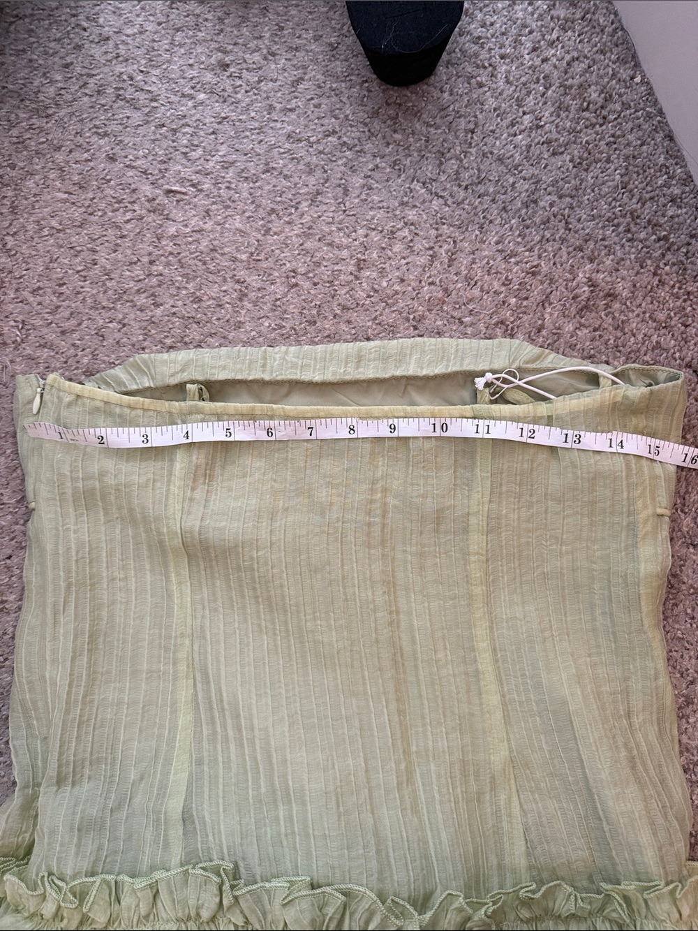 Bambini Green Spaghetti Strap mini Dress - Picture 13 of 13